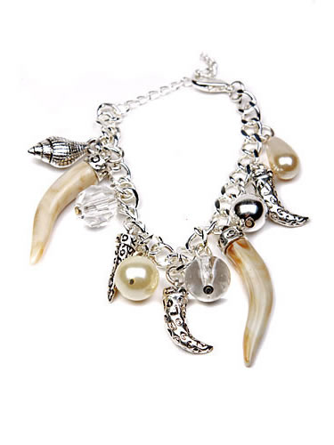 Armband met tanden