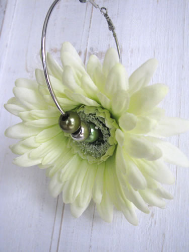 Bloemoorbel GROOT Chrysant Crême