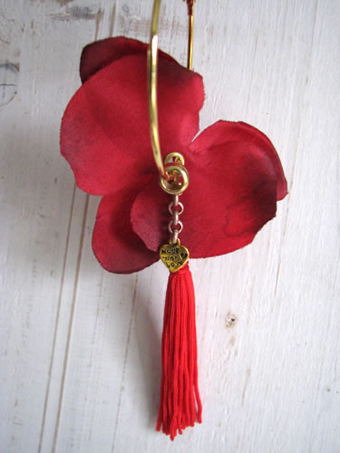 Bloemoorbel Orchidee Rood