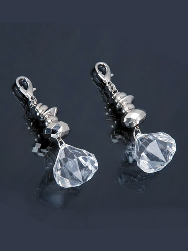 set Clip-on GROTE Facet Kristal