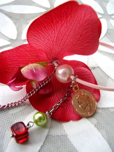 Bloemoorbel Roze-rood