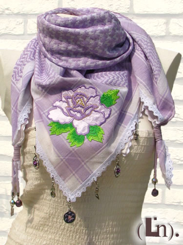 Palestijnse sjaal Lila