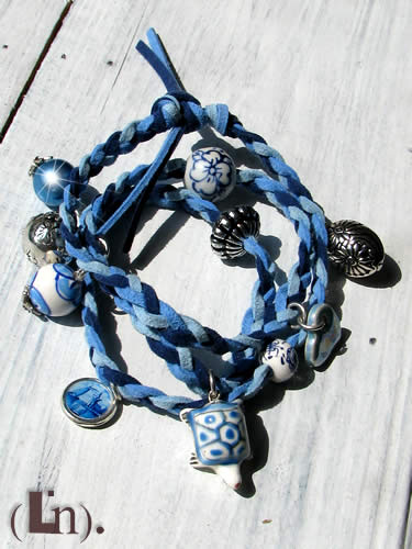 Wrap Bracelet Delftsblauw
